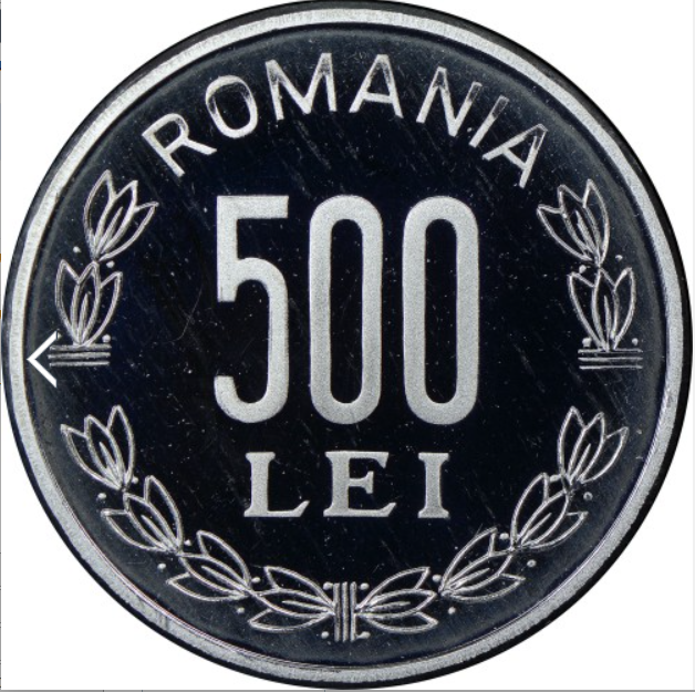 Rumunia 500 lei Herb 2000
