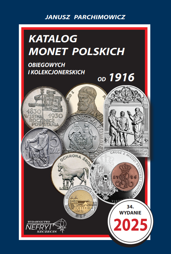 J. Parchimowicz Katalog monet polskich 2025