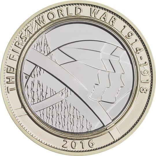 Wielka Brytania 2f WWI Shoulder to shoulder 2016