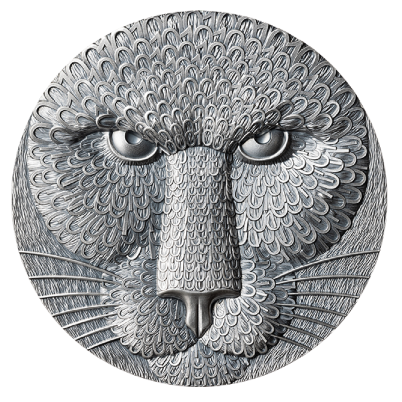 United Crypto States 2023 - Binary Puma Ag999 2 Oz