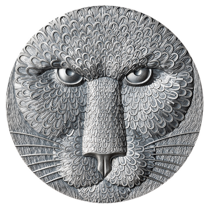 United Crypto States 2023 - Binary Puma Ag999 2 Oz