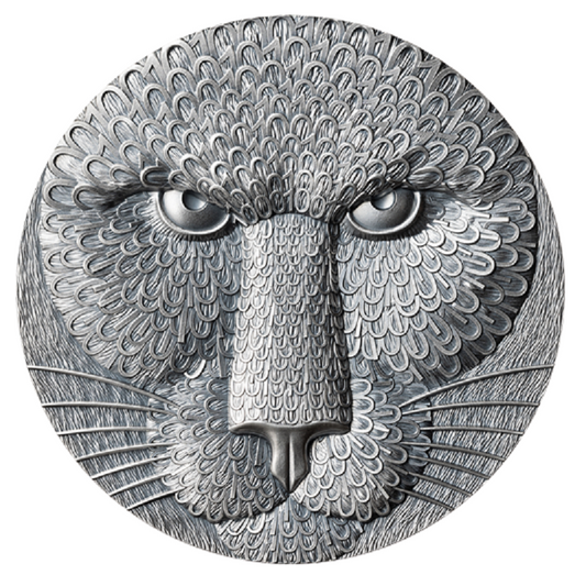 United Crypto States 2023 - Binary Puma Ag999 2 Oz