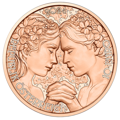 10 euro Austria Fiołek 2024