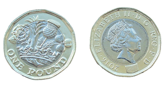 Wielka Brytania 1 funt Rośliny 2016