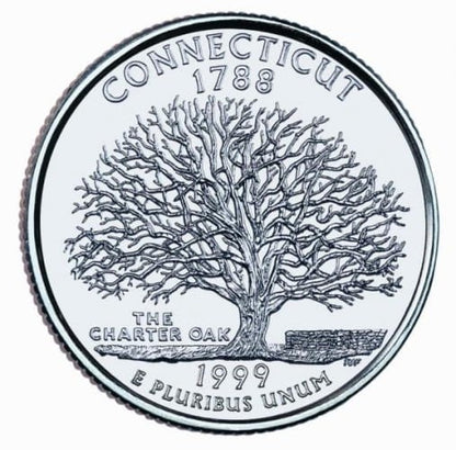 USA 25 c Connecticut 1999