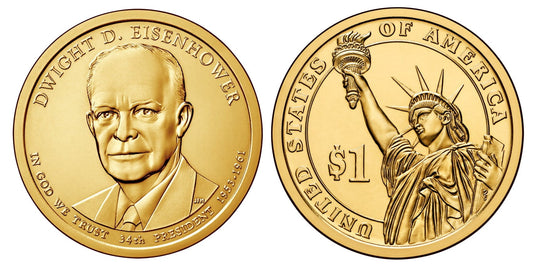 USA 1 $ Dwight D. Eisenhower 2015 nr 34
