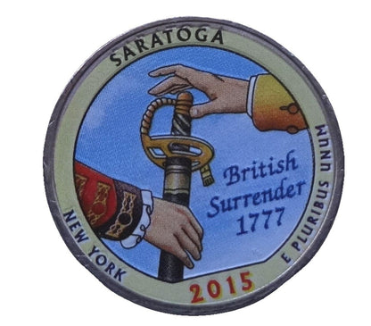 USA 25 c Park narodowy  Saratoga 2015 kolor nr 30