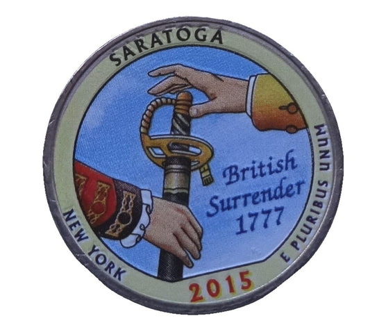 USA 25 c Park narodowy  Saratoga 2015 kolor nr 30