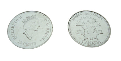 Kanada 25 c Freedom 2000