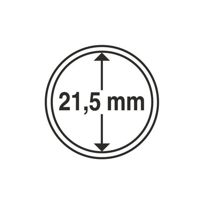 Kapsel 21,5 mm idealny na 5 eurocentów