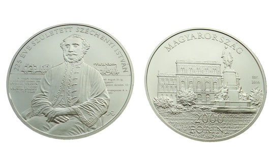 Węgry 2000 forintów  István Széchenyi - kolejka  2016