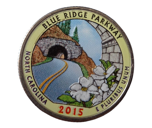 USA 25 c Park narodowy Blue Ridge 2015 nr 28 kolor