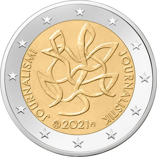2 euro Finlandia Dziennikarstwo 2021