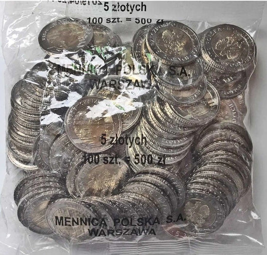 5 zł x 100 worek Zabytki Fromborka 2019 nr 9