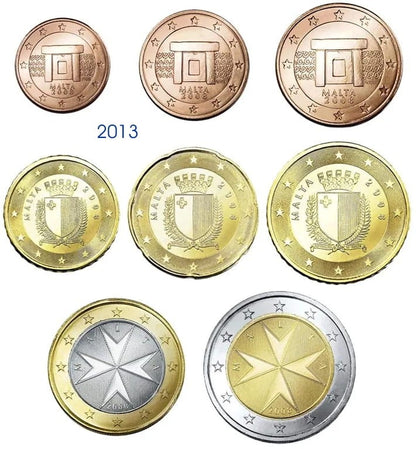 Euro set Malta zestaw menniczy x 8 2013