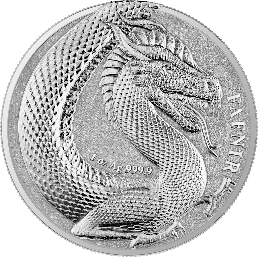 Germania 5 marek Fafnir Geminus 2020 1 Oz Ag.999
