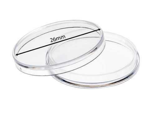 Kapsle 26 mm na monety 2€