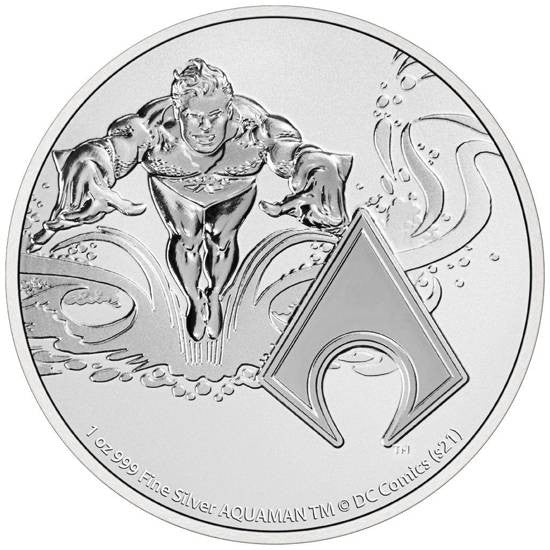 Niue 2 $ DC Comics - Aquaman 2022 1 OzAg.999