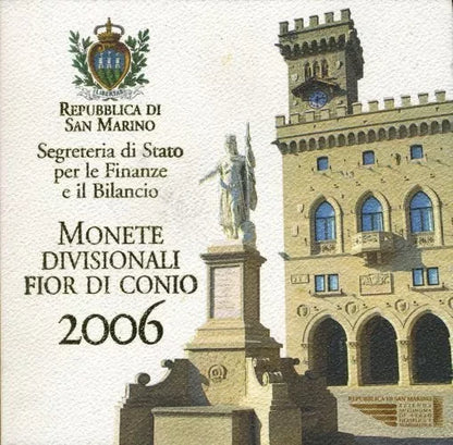 KMS SAN MARINO zestaw menniczy x9 2006