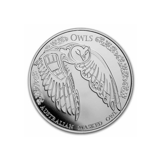 Tokelau 5$ Masked Owl 1 oz Ag.999 2022