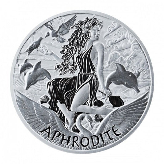 Tuvalu 1$ Gods of Olympus Afrodyta 2022 1oz Ag.999