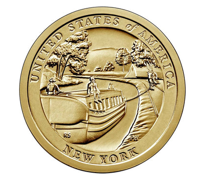 USA 1$ Innowacja Erie Canal 2021 nr12