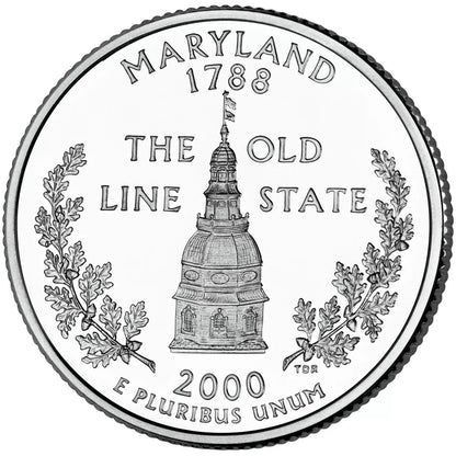 USA 25 c Maryland 2000