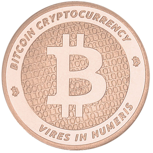 USA Bitcoin 1 oz Cu.999