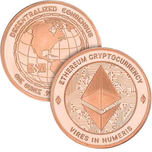 USA Etherum 1 oz Cu.999