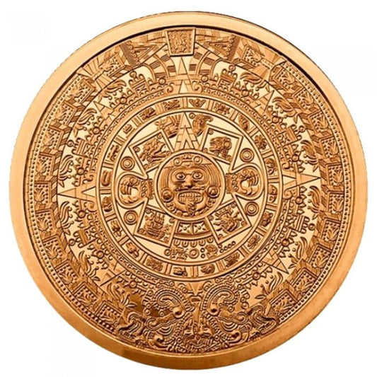 USA Kalendarz Azteków 1 oz Cu.999