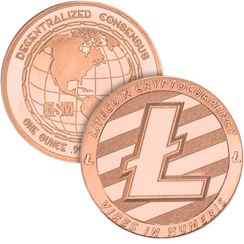 USA Litecoin 1 oz Cu.999