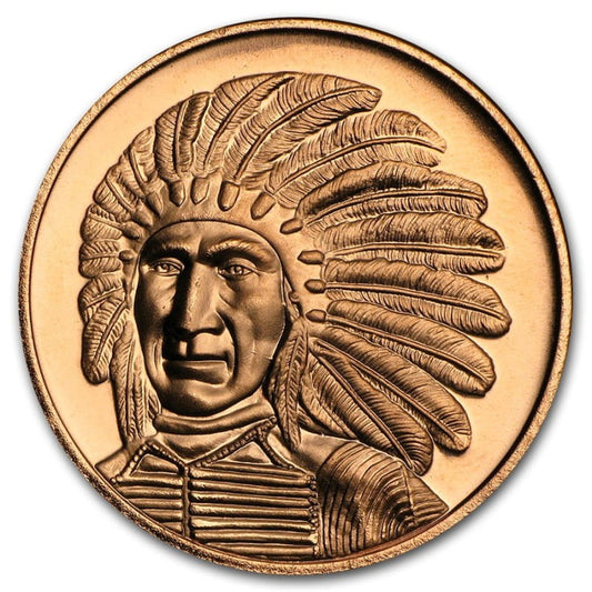 USA Red Cloud 1 oz Cu.999