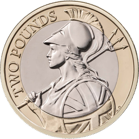 Wielka Brytania 2 funty Britannia 2016