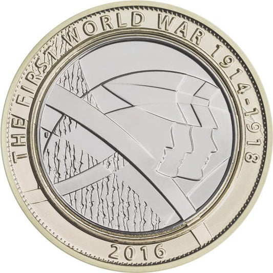 Wielka Brytania 2f WWI Shoulder to shoulder 2016