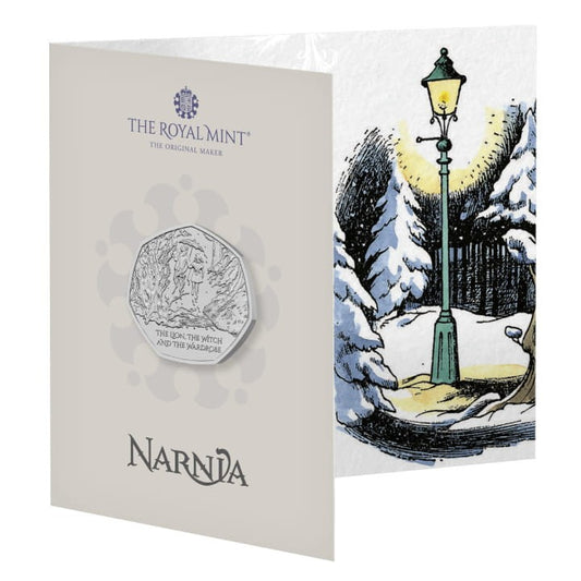 Wielka Brytania 50 pensów Narnia  LEW, CZAROWNICA I STARA SZAFA 2023